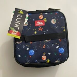 Artic Zone Space Lunch bag with sandwich case, drink holder and ice pack